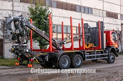 Cортиментовоз IVECO-AMT N.V. 633920 с КМУ 