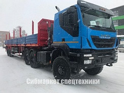 Тягач специальный IVECO-AMT 633910 - односкатная ошиновка